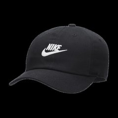 Кепка Nike Club Kids' Unstructured Futura Wash Cap (FB5063-010), One Size, WHS, 20% - 30%, 1-2 дня