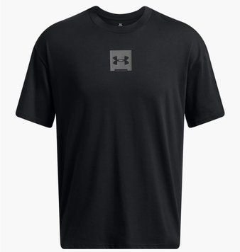 Футболка чоловіча Under Armour M Hw Os Sm Box Ss (1386803-001), LG, OFC, < 10%, 1-2 дні