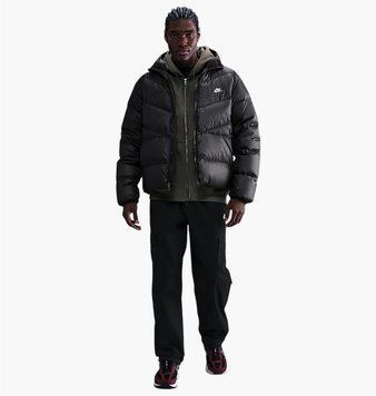 Куртка чоловіча Nike M Windrunner Stmnt Dwn Jkt Black (HQ7790-011), L, OFC, 40% - 50%, 1-2 дні