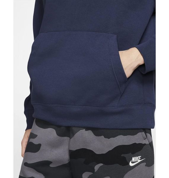 Бомбер чоловічий Nike M Nsw Club Hoodie Po Bb (BV2654-410), S, OFC, 40% - 50%, 1-2 дні