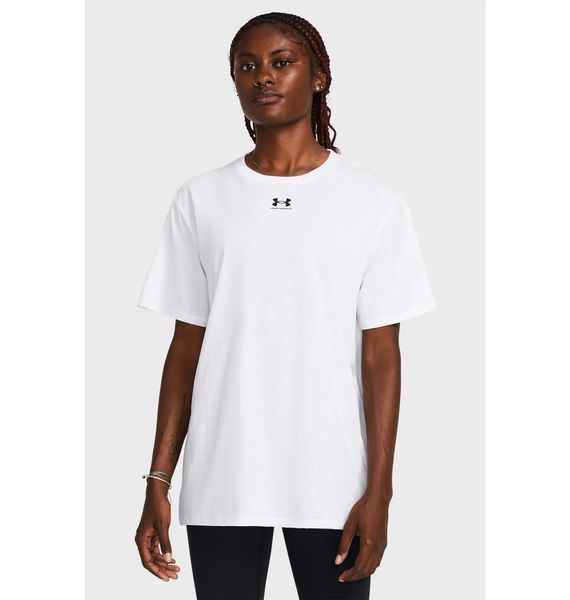 Футболка женская Under Armour Campus Oversize Ss (1387193-100), XS, OFC, < 10%, 1-2 дня