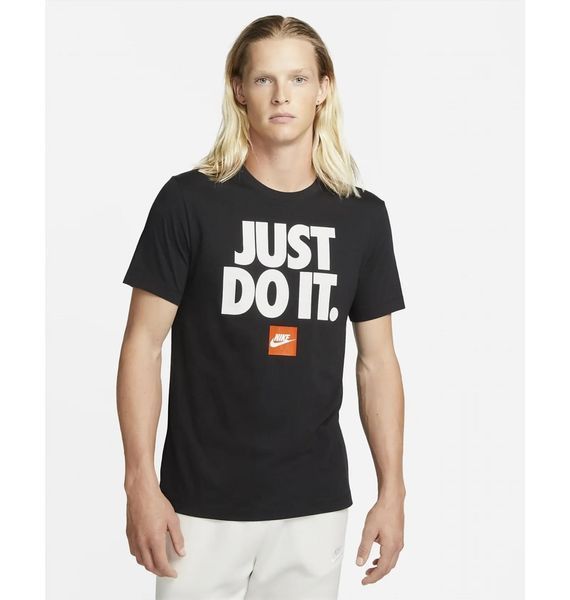 Футболка чоловіча Nike Sportswear Just Do It Verbiage (DZ2989-010), XL, OFC, 40% - 50%, 1-2 дні