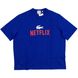 Фотографія Футболка чоловіча Lacoste Netflix Loose Fit Organic Cotton T-Shirt (TH7343) 1 з 4 | SPORTKINGDOM