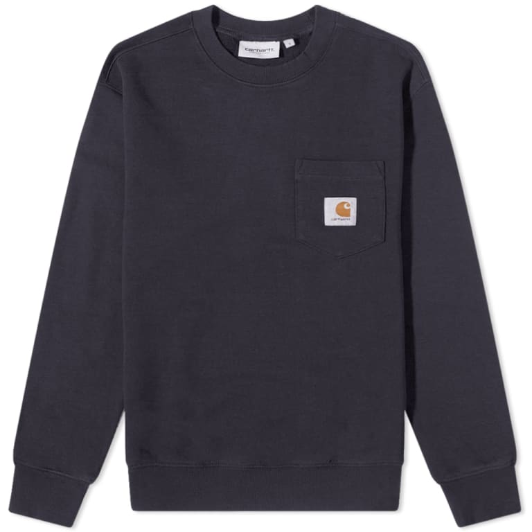 

Кофта чоловічі Carhartt Pocket Crewneck (I030903-BLACK)