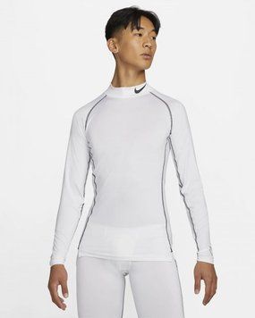 Термобілизна чоловіча Nike Pro Dri-Fit Mock Long-Sleeve Tight Top (DD1986-100), 2XL, OFC, > 50%, 1-2 дні