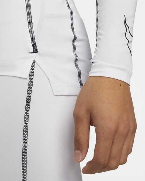 Термобілизна чоловіча Nike Pro Dri-Fit Mock Long-Sleeve Tight Top (DD1986-100), 2XL, OFC, > 50%, 1-2 дні
