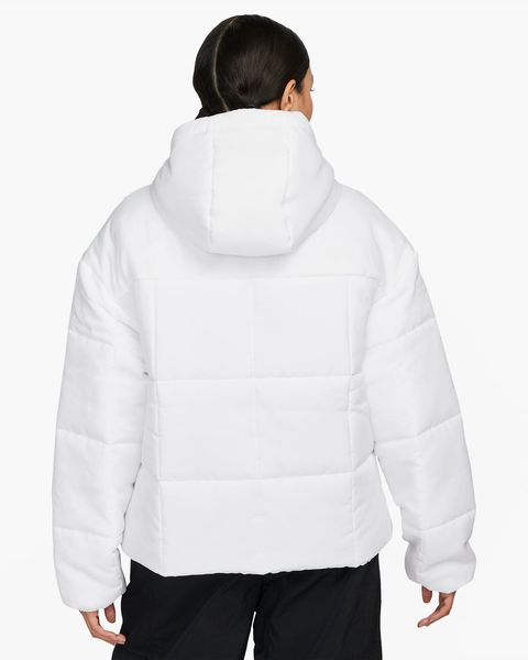Куртка жіноча Nike Sportswear Classic Puffer Therma-Fit Loose Hooded Jacket (FB7672-100), L, WHS, 40% - 50%, 1-2 дні
