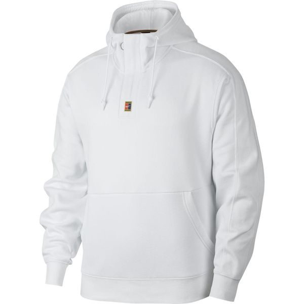 Кофта чоловічі Nike Mens Fleece Tennis Hoodie White (DA5711-100), L, WHS, 20% - 30%, 1-2 дні