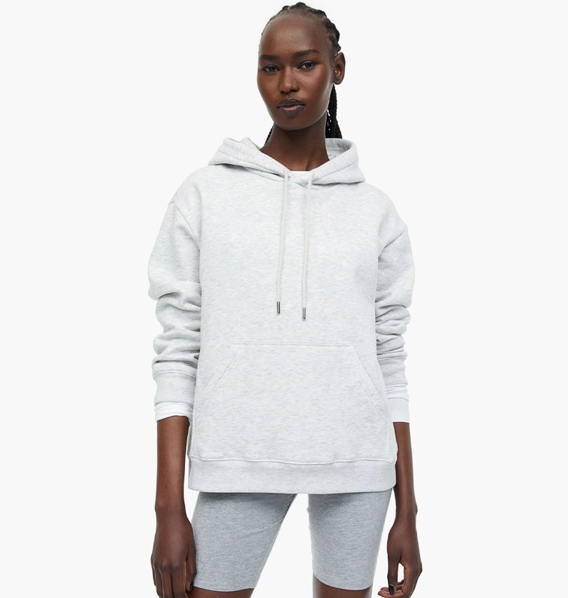 

Кофта жіночі H&M Hoodie Grey (456163139)