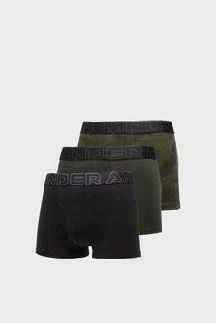 Труси-боксерки чоловічі Under Armour Performance Cotton - Print 3 In (1383892-392), LG, OFC, 1-2 дні