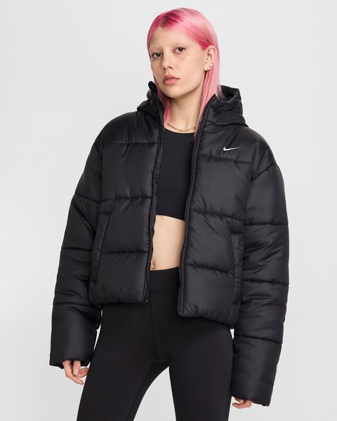 Куртка жіноча Nike Sportswear Classic Puffer (FZ5899-010), L, WHS, 1-2 дні