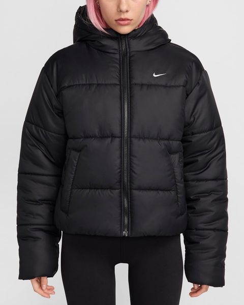 Куртка жіноча Nike Sportswear Classic Puffer (FZ5899-010), L, WHS, 1-2 дні