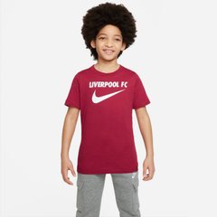 Футболка детская Nike Liverpool Fc Swoosh (DJ1535-608), 128CM, WHS, 1-2 дня