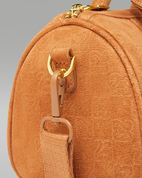 Сумка через плече Jordan Suede Monogram Mini Duffel (3L) (MA9209-X6X), One Size, OFC, 1-2 дні