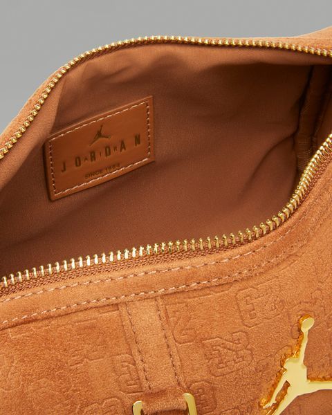 Сумка через плече Jordan Suede Monogram Mini Duffel (3L) (MA9209-X6X), One Size, OFC, 10% - 20%, 1-2 дні
