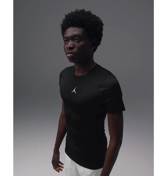Футболка чоловіча Jordan Dri-Fit Short-Sleeve Base Layer Top Black (HV4099-010), M, OFC, 30% - 40%, 1-2 дні