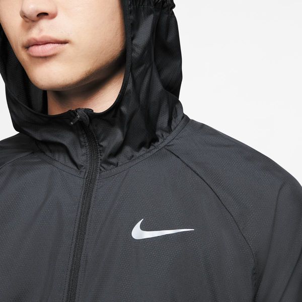 Вітровка чоловіча Nike Essential Running Hooded Black (BV4870-010), M, WHS, 20% - 30%, 1-2 дні