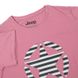 Фотография Футболка женская Jeep T-Shirt Oversize Star Striped Print Turn (O102613-P490) 3 из 3 | SPORTKINGDOM