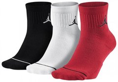 Шкарпетки Jordan Jumpman Quarter 3Ppk (SX5544-011), L, WHS