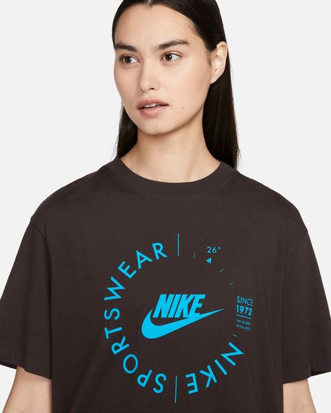 Футболка женская Nike Sportswear Women's Sports Utility T-Shirt (FD4235-220), L, WHS, 30% - 40%, 1-2 дня