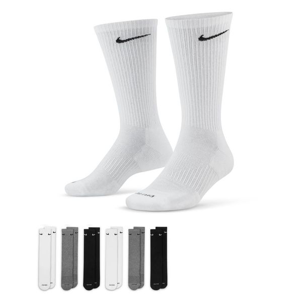 Шкарпетки Nike Everyday Plus Cushioned (6 Pairs) (SX6897-965), 34-38, WHS, < 10%, 1-2 дні