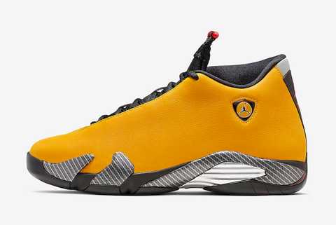 Jordan retro 14 sales yellow ferrari