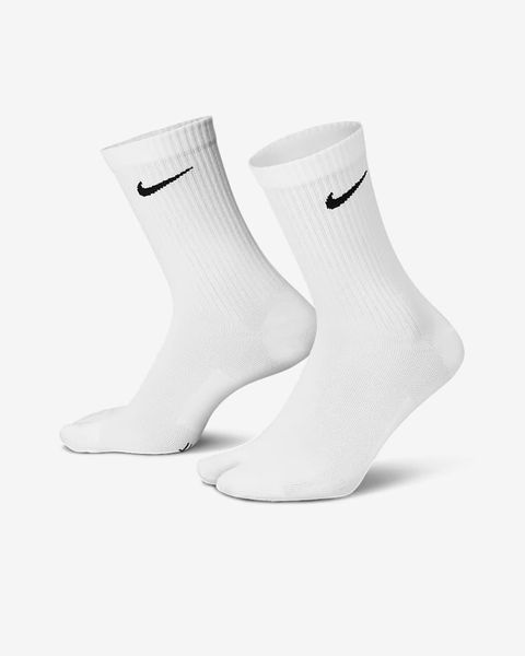 Шкарпетки Nike Everyday Plus Lightweight Crew Socks (DX1158-100), 42-46, WHS, 20% - 30%, 1-2 дні