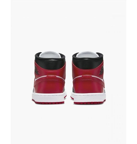 Кросівки жіночі Jordan 1 Mid Bred Toe (BQ6472-079), 38.5, OFC, > 50%, 1-2 дні