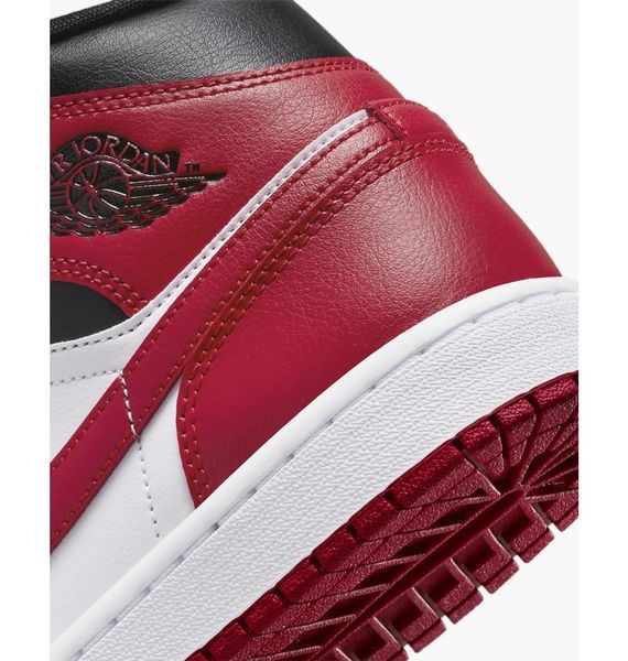 Кросівки жіночі Jordan 1 Mid Bred Toe (BQ6472-079), 38.5, OFC, > 50%, 1-2 дні