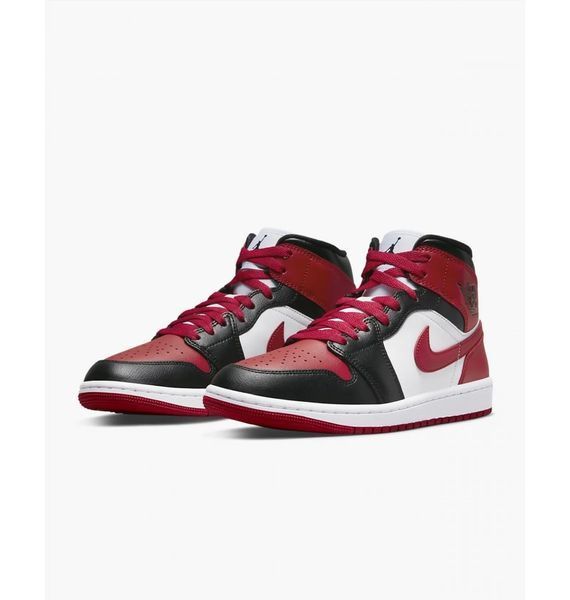 Кросівки жіночі Jordan 1 Mid Bred Toe (BQ6472-079), 38.5, OFC, > 50%, 1-2 дні