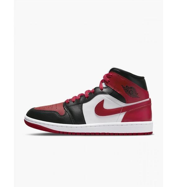 Кросівки жіночі Jordan 1 Mid Bred Toe (BQ6472-079), 38.5, OFC, > 50%, 1-2 дні