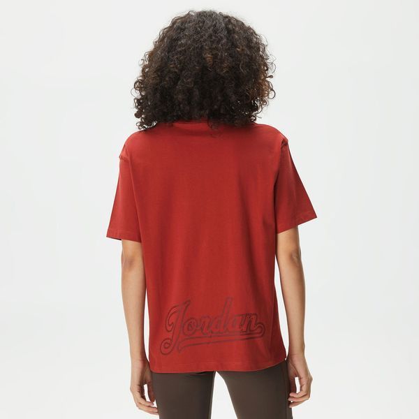 Футболка жіноча Jordan Air Mujer Orange (FN5421-615), XS, OFC, < 10%, 1-2 дні