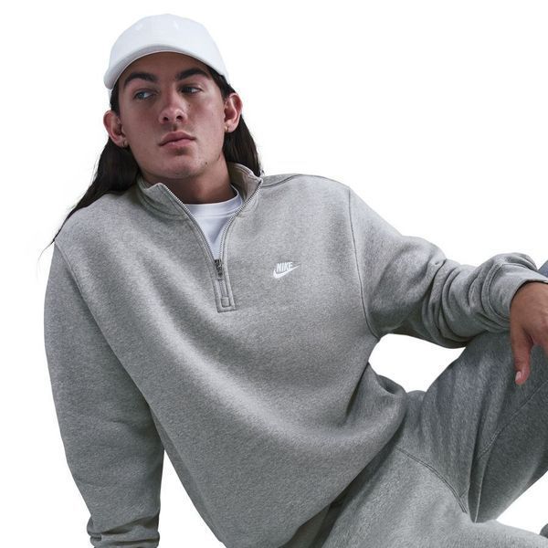 Кофта чоловіча Nike Club 1/2 Zip Fleece (FN3864-063), L, OFC, 30% - 40%, 1-2 дні