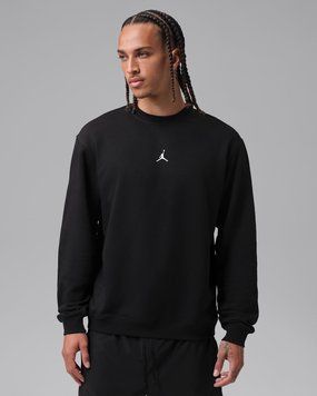 Кофта мужская Jordan Sport Crossover Dri-Fit Crew-Neck Sweatshirt (IQ1397-010), L, OFC, 1-2 дня