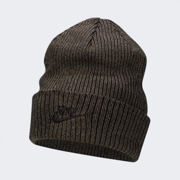 Шапка Nike U Nk Peak Beanie Sc Metallic L (FJ8687-010), One Size, WHS, 1-2 дня