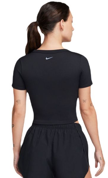 Майка женская Nike One Fitted Dri-Fit Short Sleeve Top (FN2804-010), M, WHS, 1-2 дня