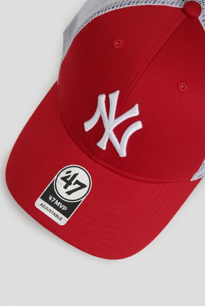 Кепка 47 Brand New York Yankees (B-BRANS17CTP-RD), One Size, WHS, 1-2 дні