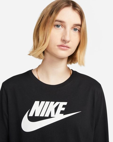 Кофта жіночі Nike Sportswear Essentials Long-Sleeve Logo T-Shirt (FJ0441-010), L, WHS, > 50%, 1-2 дні