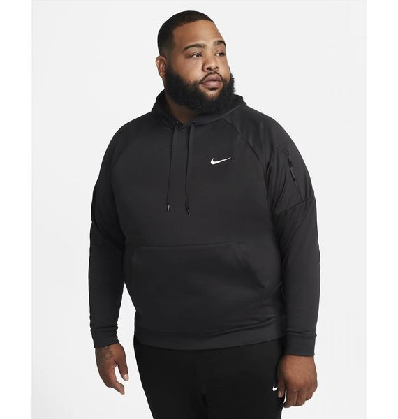 Кофта чоловіча Nike Therma-Fit Men's Pullover Fitness Hoodie (DQ4834-010), L, OFC, 30% - 40%, 1-2 дні