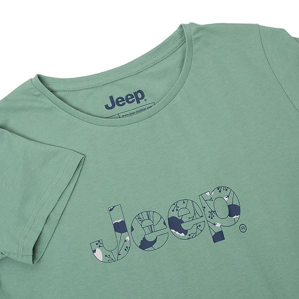 Футболка женская Jeep T-Shirt Botanical Print J22w (O102612-E854), L, WHS, 1-2 дня