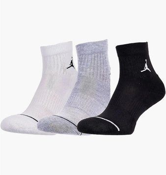 Шкарпетки Jordan Everyday Ankle Socks (3 Pairs) (DX9655-911), 38-42, OFC, 40% - 50%, 1-2 дні