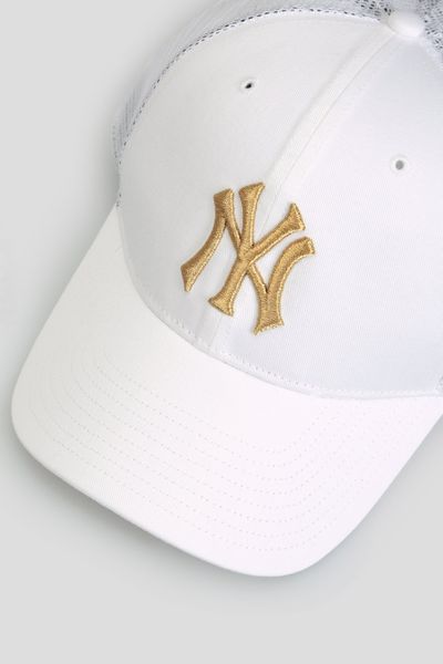 Кепка 47 Brand Mlb New York Yankees Branson Metallic (B-BRMTL17CTP-WH), One Size, WHS, 1-2 дні