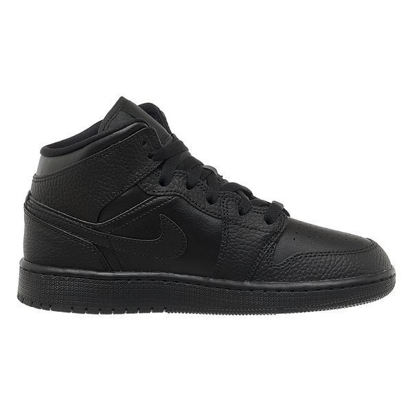Кросівки жіночі Jordan 1 Mid (Gs) Black (554725-091), 39, OFC, 30% - 40%, 1-2 дні