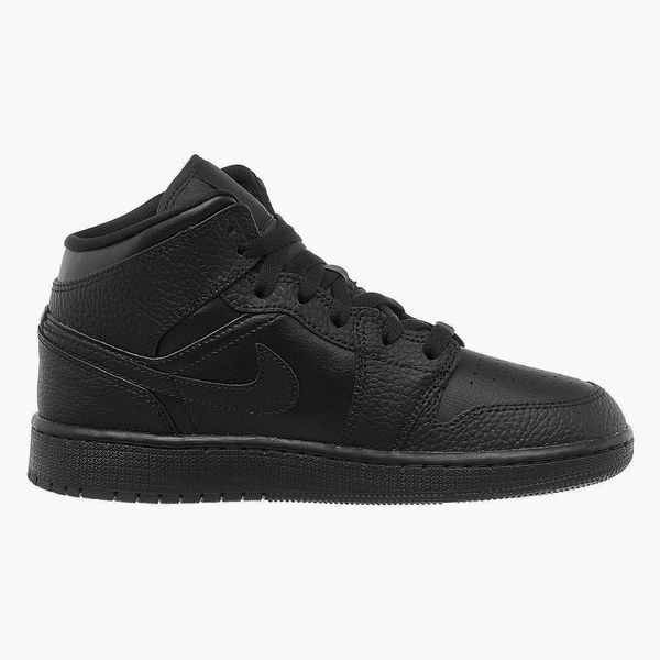 Кросівки жіночі Jordan 1 Mid (Gs) Black (554725-091), 39, OFC, 30% - 40%, 1-2 дні