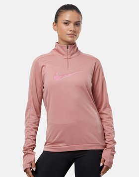 Кофта жіночі Nike Womens Swoosh Half Zip Pacer Top (FB4687-618), L, WHS, 30% - 40%, 1-2 дні