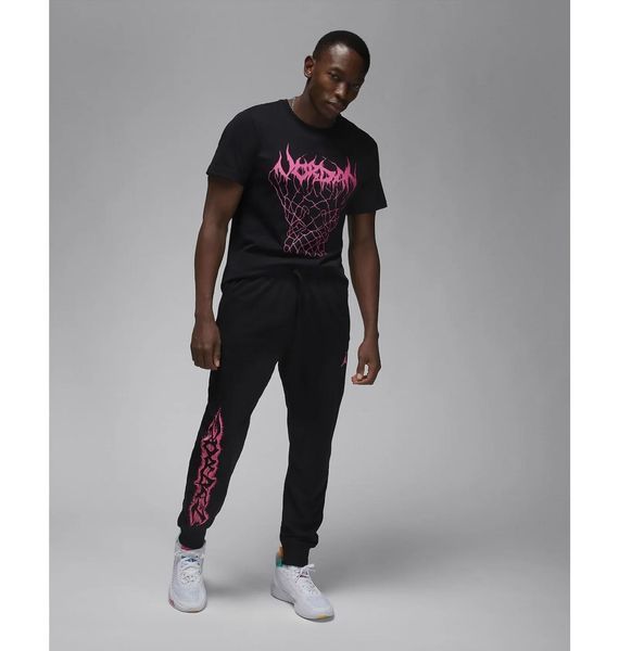 Брюки чоловічі Jordan M Dri-Fit Sprt Flc Gfx (FN5814-010), S, OFC, > 50%, 1-2 дні