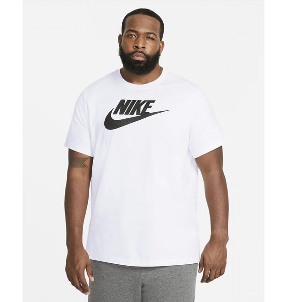 Футболка чоловіча Nike Icon Futura (AR5004-101), L, OFC, 30% - 40%, 1-2 дні