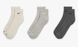 Фотографія Шкарпетки Nike Everyday Plus Cushioned Training Ankle Socks (3 Pairs) (SX6890-991) 2 з 3 | SPORTKINGDOM
