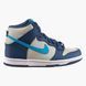Фотография Кроссовки женские Nike Dunk High Gs Grey Blue (DB2179-006) 2 из 10 | SPORTKINGDOM
