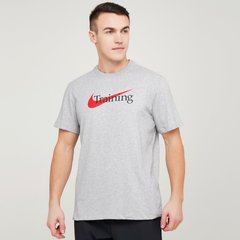 Футболка мужская Nike T-Shirt Dri-Fit Training Grey (CZ7989-063), 2XL, WHS, 40% - 50%, 1-2 дня